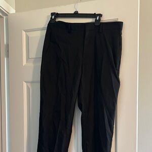 Kenneth Cole Reaction Men's Black Dress Pants - Tailored Straight Leg